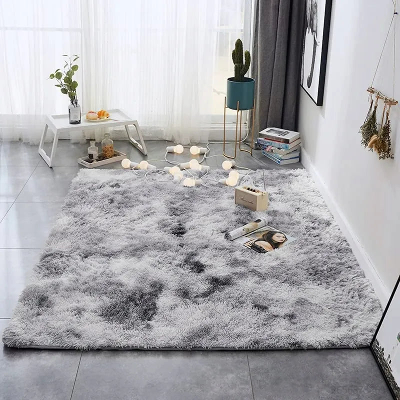 ELSIMONE CARPET Shaggy kilimas 120x170 cm, minkštas, pūkuotas, pilkas, modernus