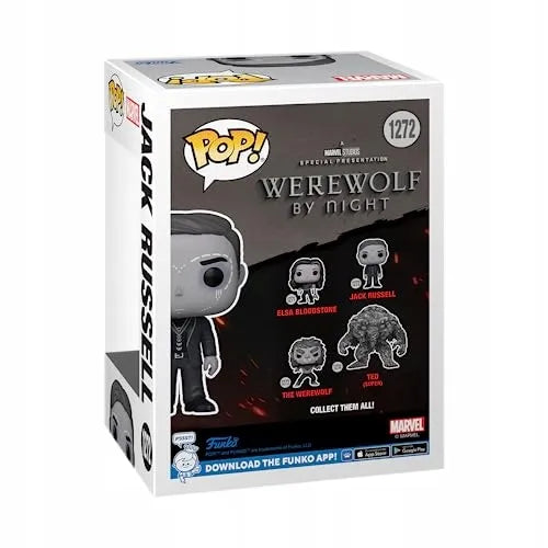 Funko Pop! 1272 Jack Russell vinilo figūrėlė, riboto leidimo kolekcinis modelis