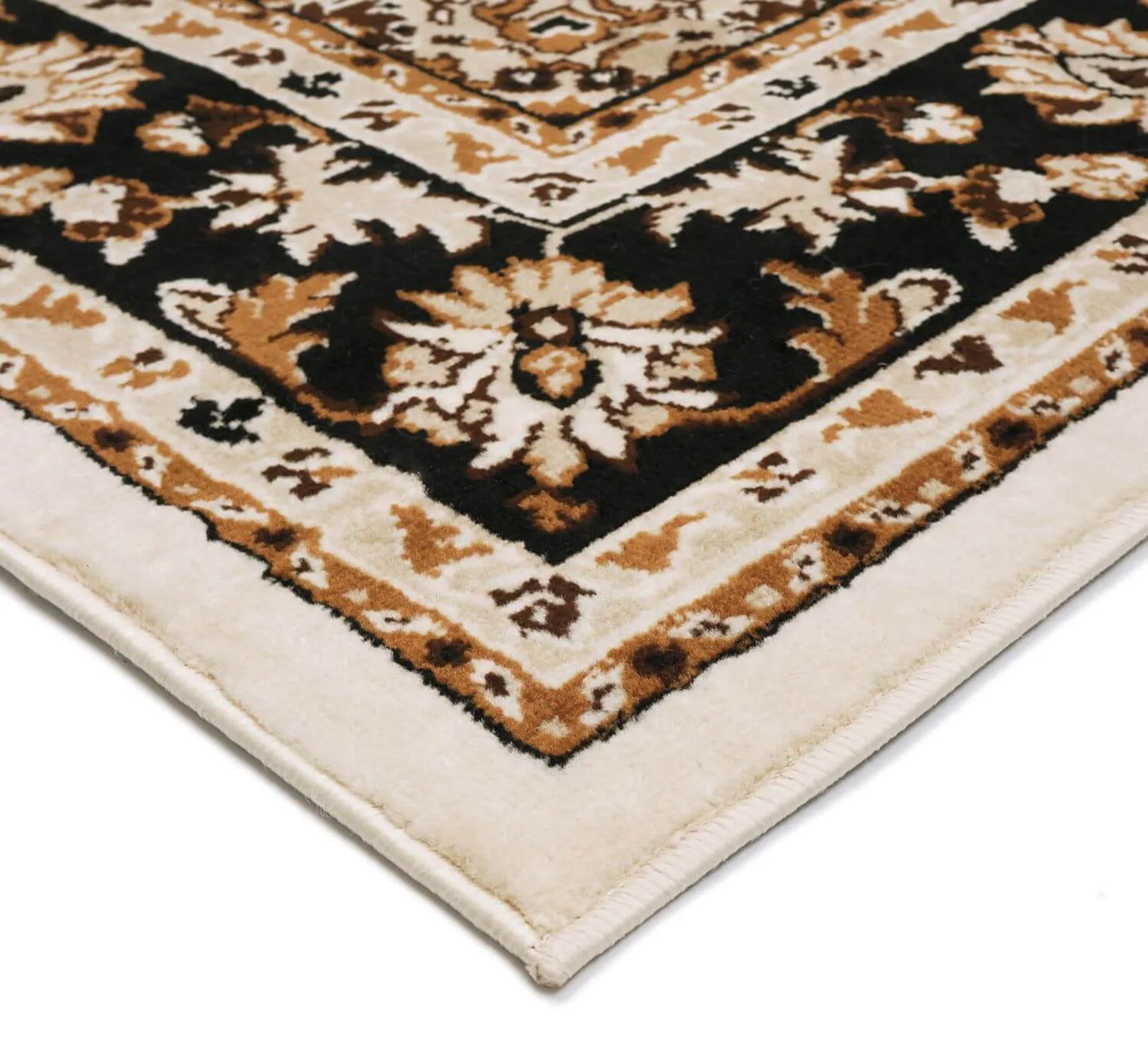 Klasikinis smėlio spalvos kilimas svetainei 120x180, BCF kilimai virtuvei ir kambariui