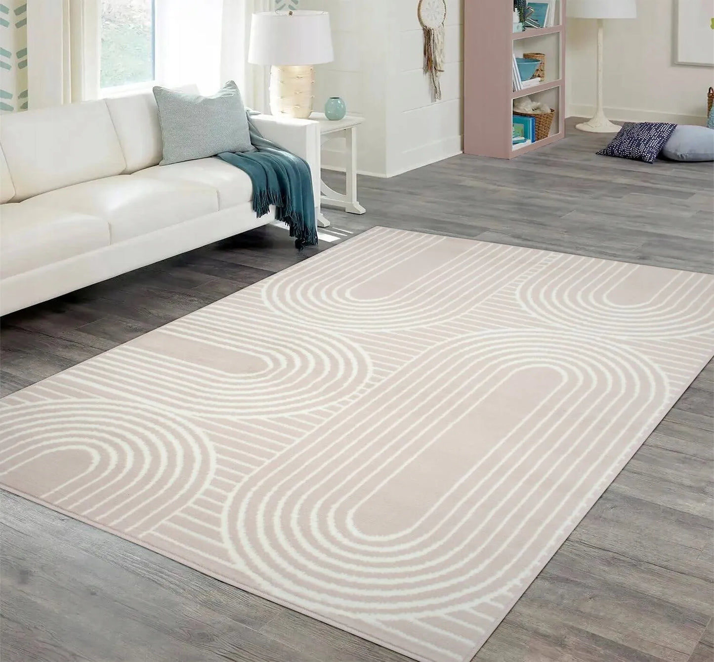 Minkštas modernus Loft stiliaus kilimas svetainei ir miegamajam 150x210 cm
