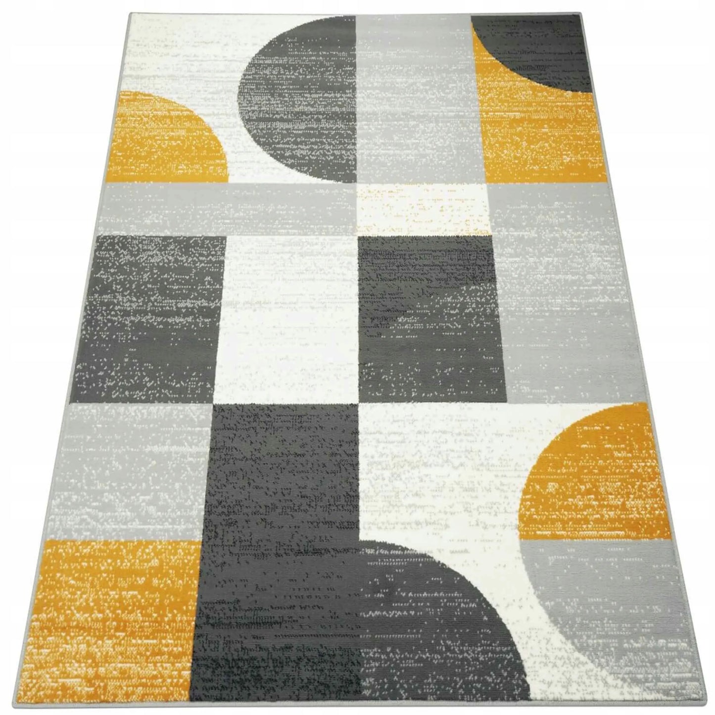 MODERNUS KILIMAS SVETAINEI, VIRTUVĖI AR MIEGAMAJAM – MINKŠTAS, PILKAS, 100X150 CM