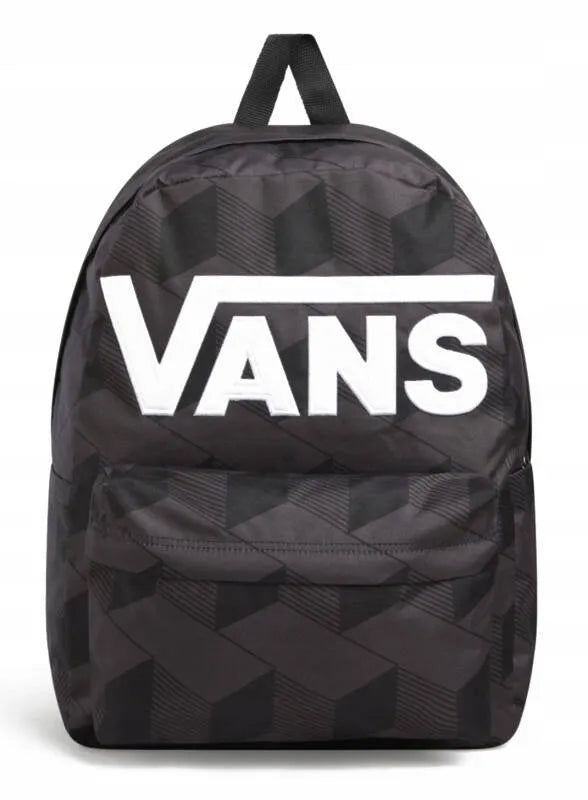 Mokyklinė kasdienė kuprinė VANS Old Skool Drop V 22 l - black / asphalt