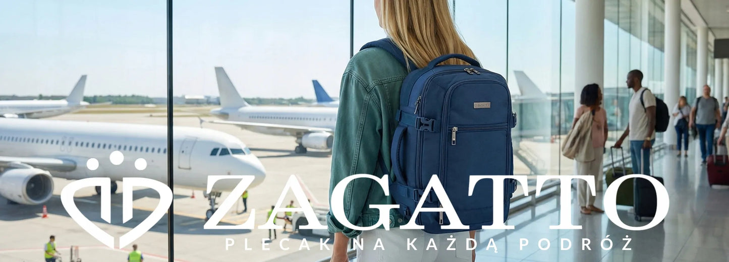 Zagatto kuprinė lėktuvui RYANAIR 40x30x20 – kabininis turistinis bagažas