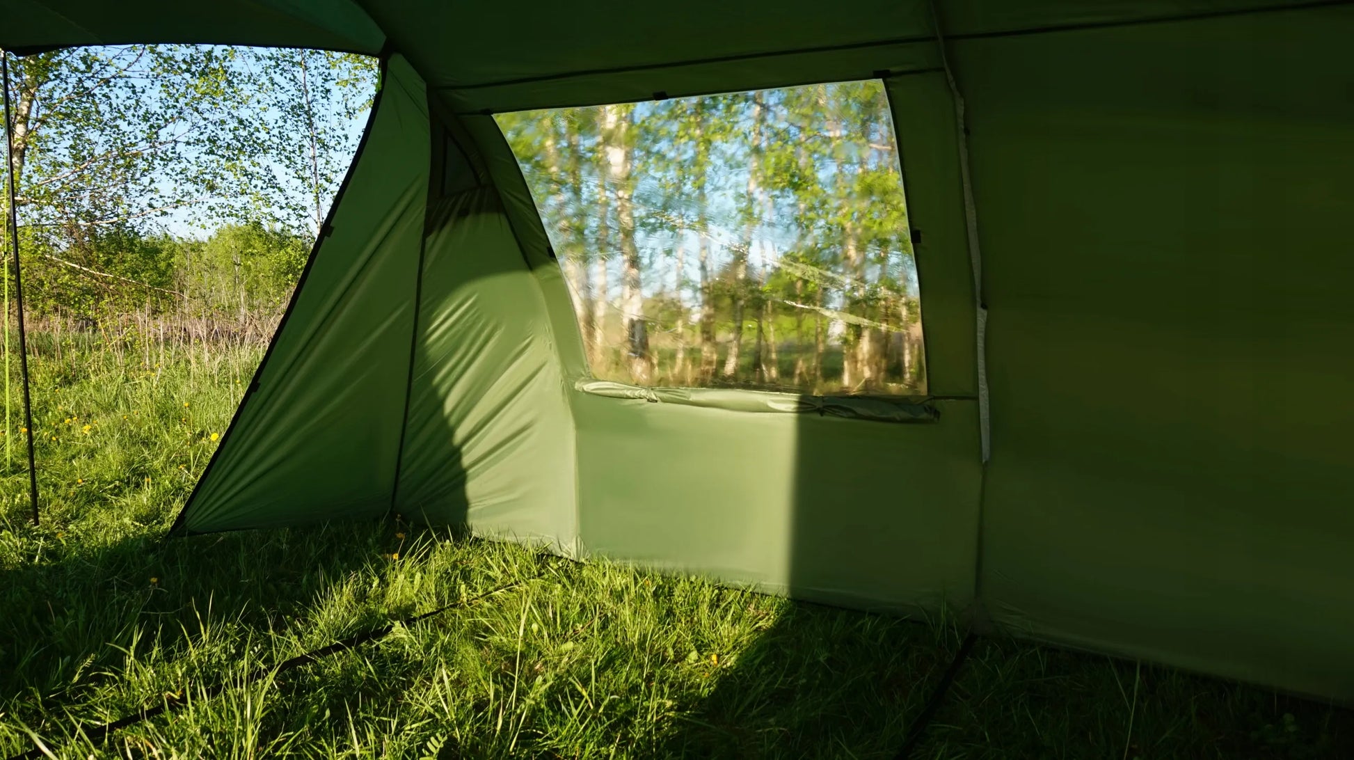 5 vietų palapinė AlpenTent Tour 5 XXL didelė 16 m²