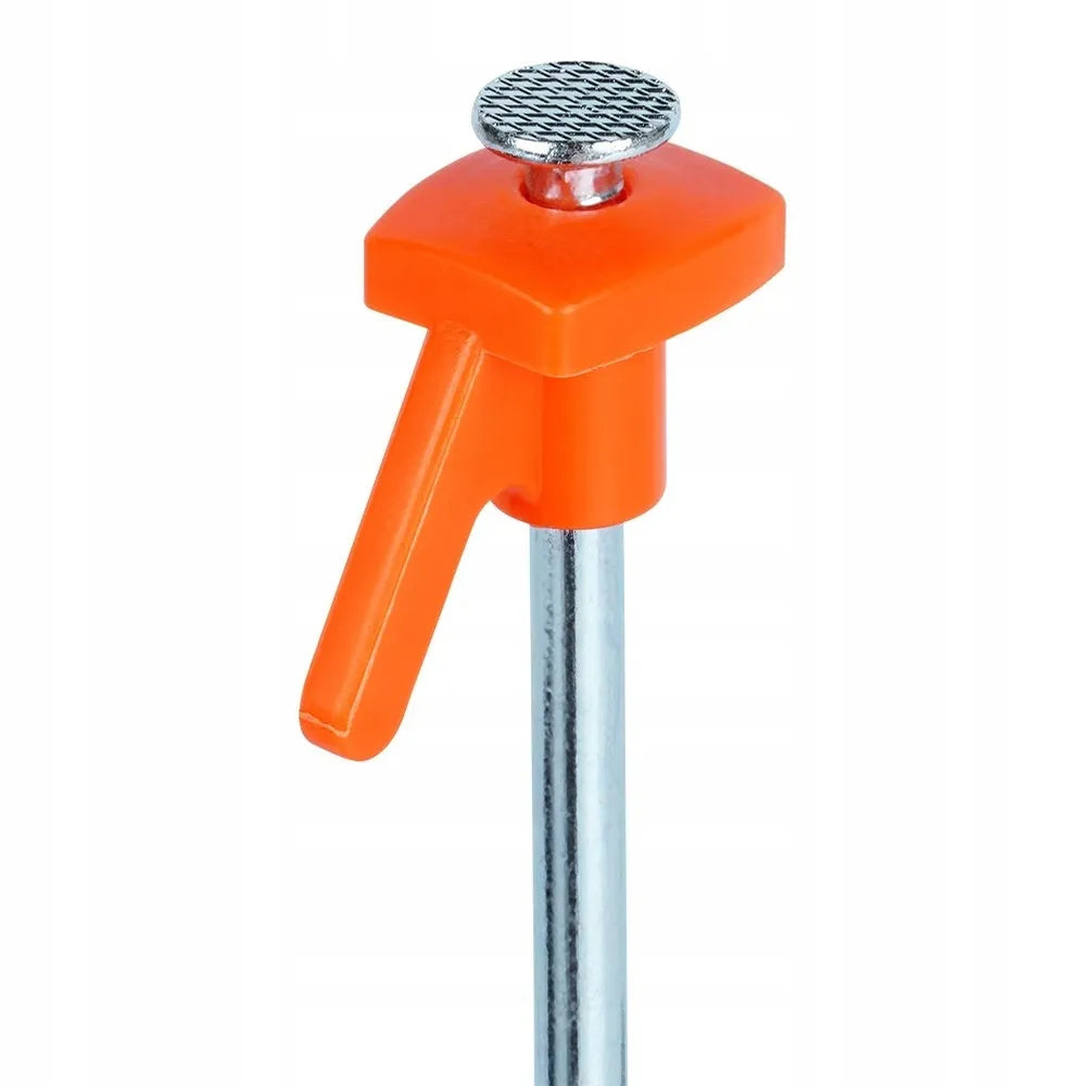 6x metaliniai palapinės kuolai, 21 cm