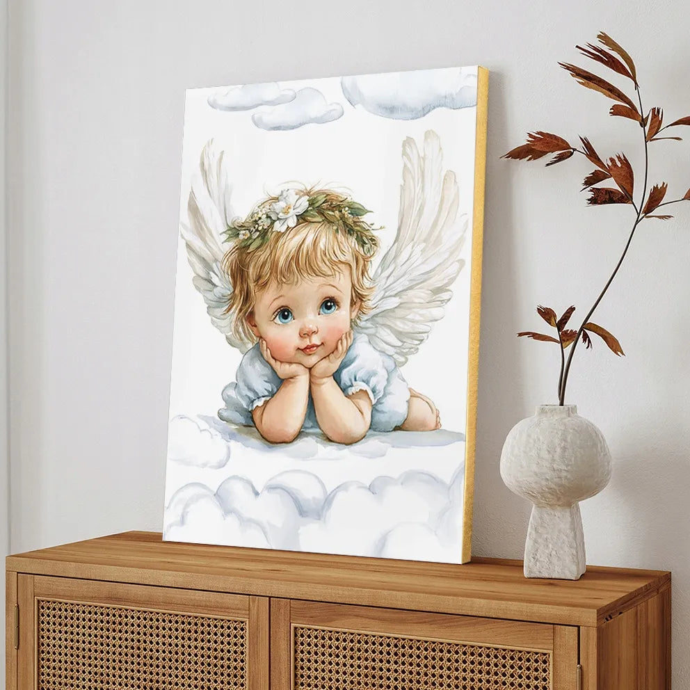 Angeliukas Angelas Sargas ant drobės vaikams 30x40cm religinė dovana #903