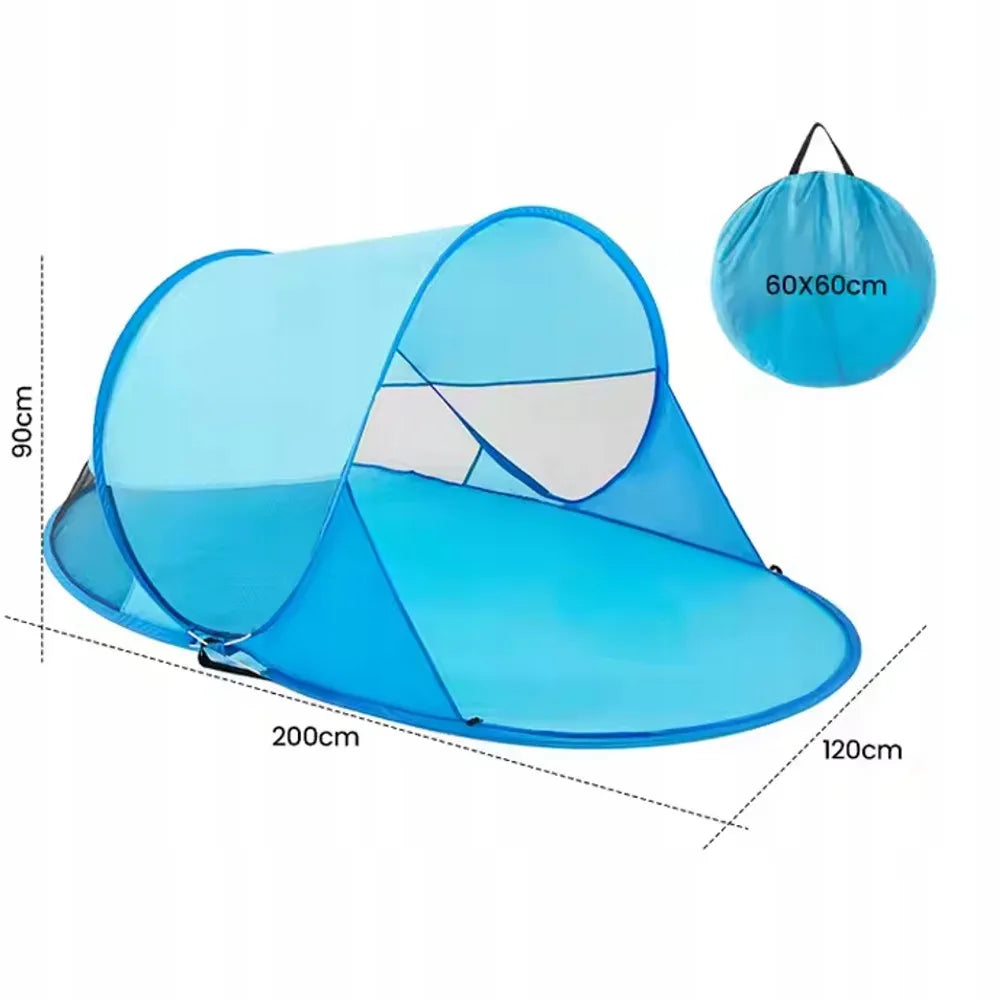 Automatinė paplūdimio palapinė Holla Garden POP-UP 200x120x90 cm
