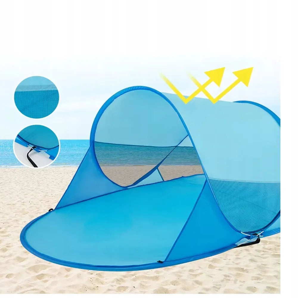 Automatinė paplūdimio palapinė Holla Garden POP-UP 200x120x90 cm
