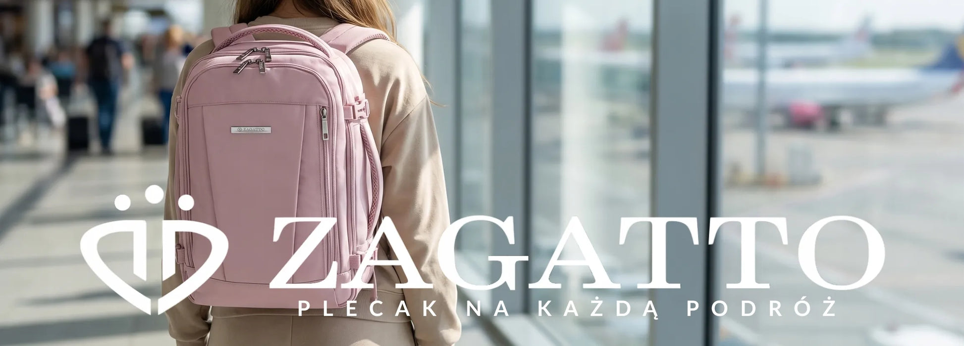 Daugiafunkcinė kuprinė lėktuvui RYANAIR 40x30x20 kelioninė ZAGATTO