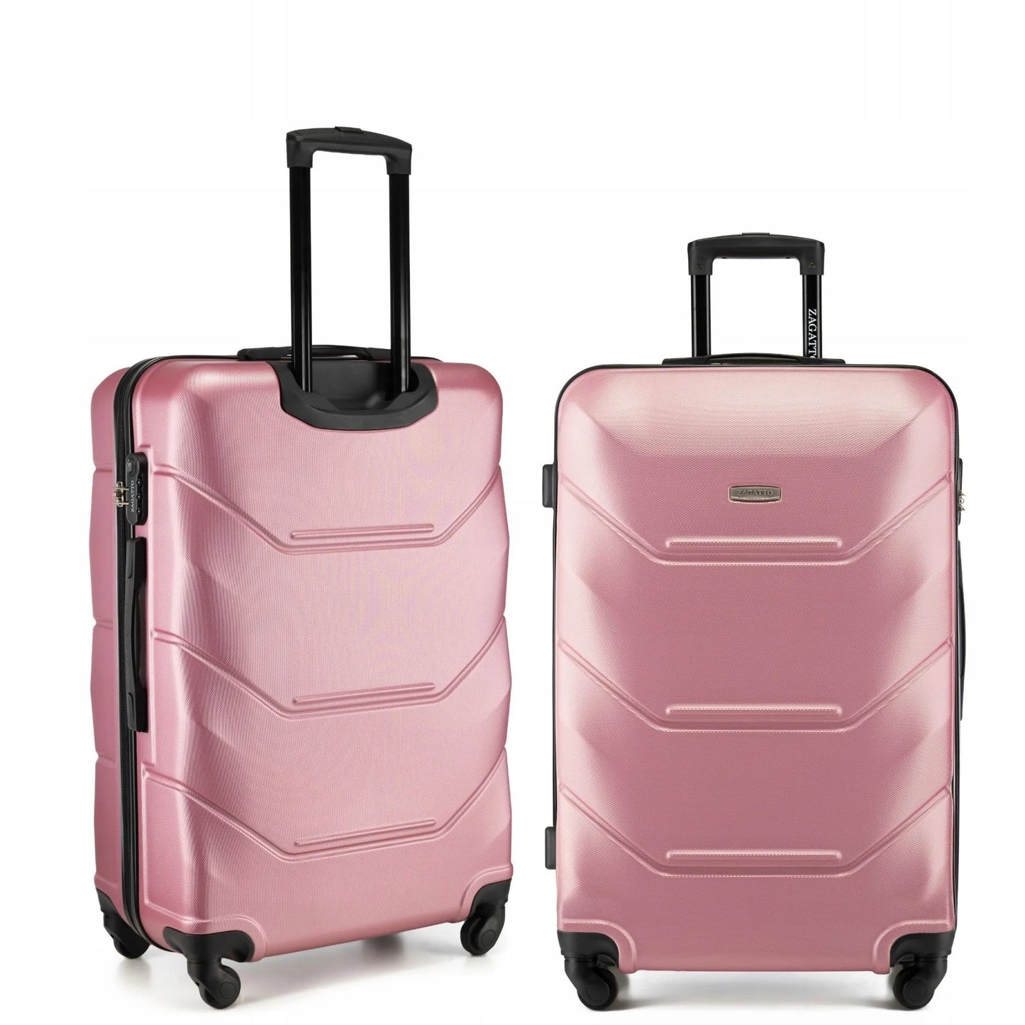 Didelis kelioninis lagaminas su ratukais RYANAIR WIZZAIR 90L XXL 6 spalvų ZAGATTO