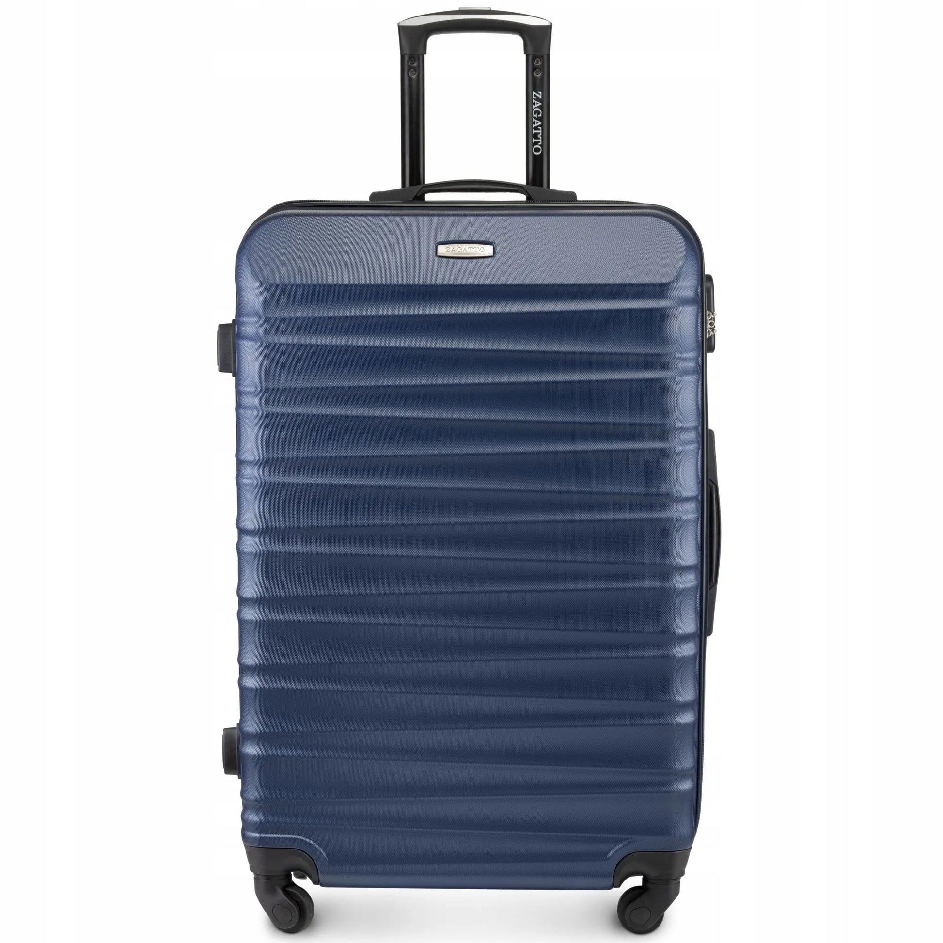 Didelis kietas Zagatto kelioninis lagaminas su ratukais, 90L, XXL