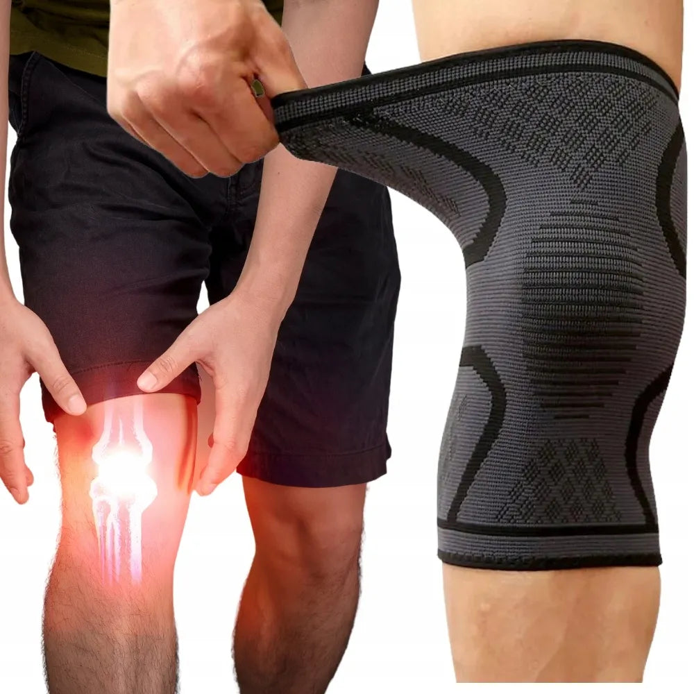 DrFit elastingas kelių įtvaras, stabilizatorius, dydis M