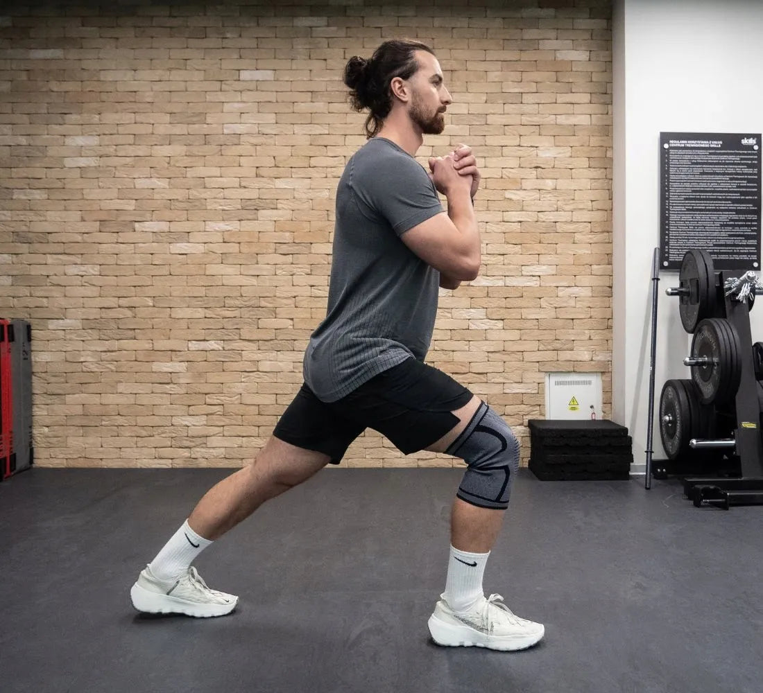 DrFit elastingas kelių įtvaras, stabilizatorius, dydis M