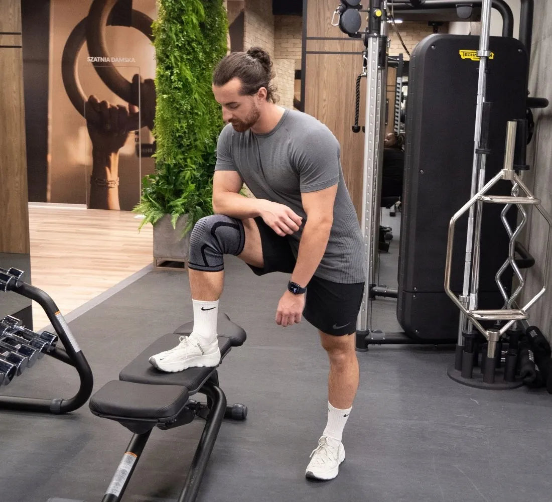 DrFit elastingas kelių įtvaras, stabilizatorius, dydis M