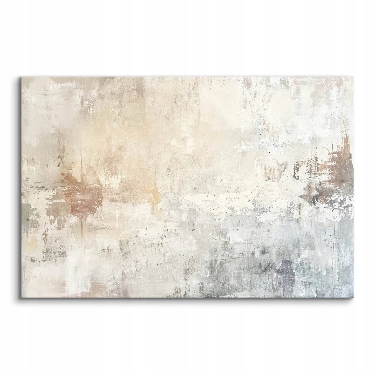 Drobės paveikslas svetainei miegamajam Betoninė siena abstrakcija 120x80