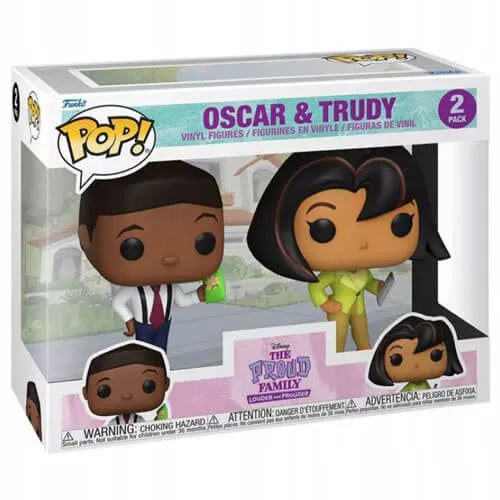 Dviejų Funko POP! figūrėlių rinkinys The Proud Family Oscar ir Trudy 2pak Exc