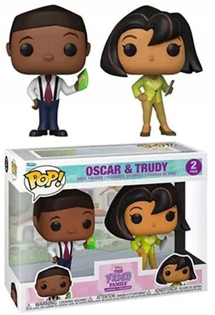 Dviejų Funko POP! figūrėlių rinkinys The Proud Family Oscar ir Trudy 2pak Exc