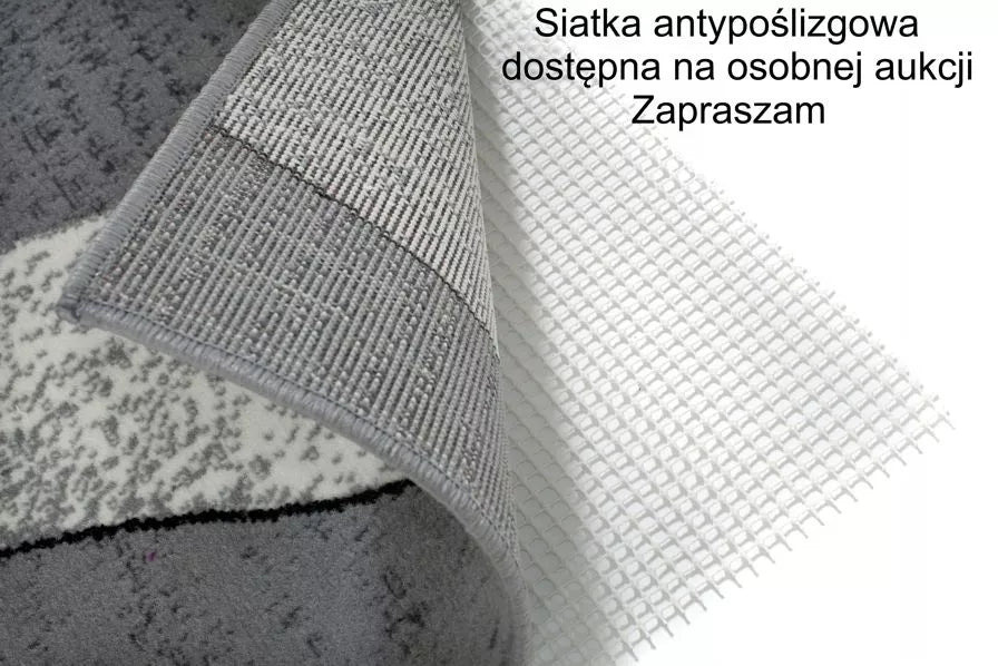 DYWANAS 160x220 SPALVOTAS PLIŠINIS BCF KILIMAS 22dgr