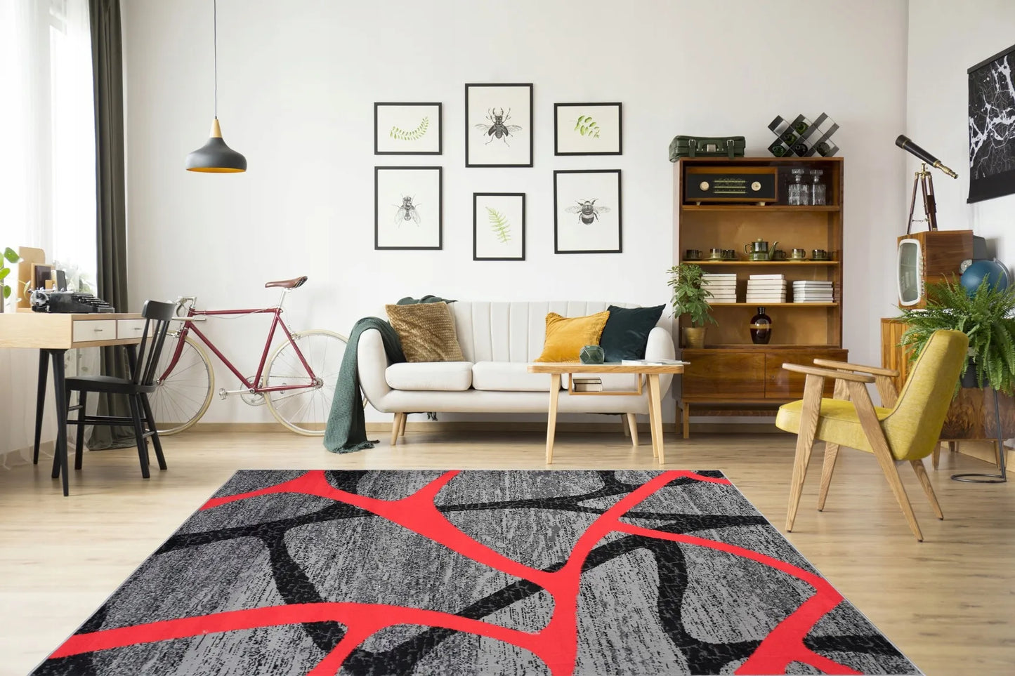 Dywany Chemex kiliminis kilimas 160x220 spalvingas BCF