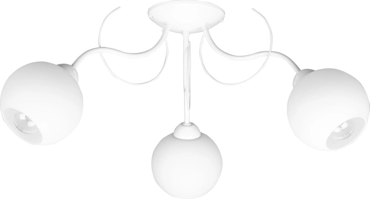 ELEGANTIŠKAS TRIJŲ ŠVIESOS ŠALTINIŲ PAKABINAMAS LUBŲ ŠVIESTUVAS MIEGAMAJAM IR SVETAINEI LED