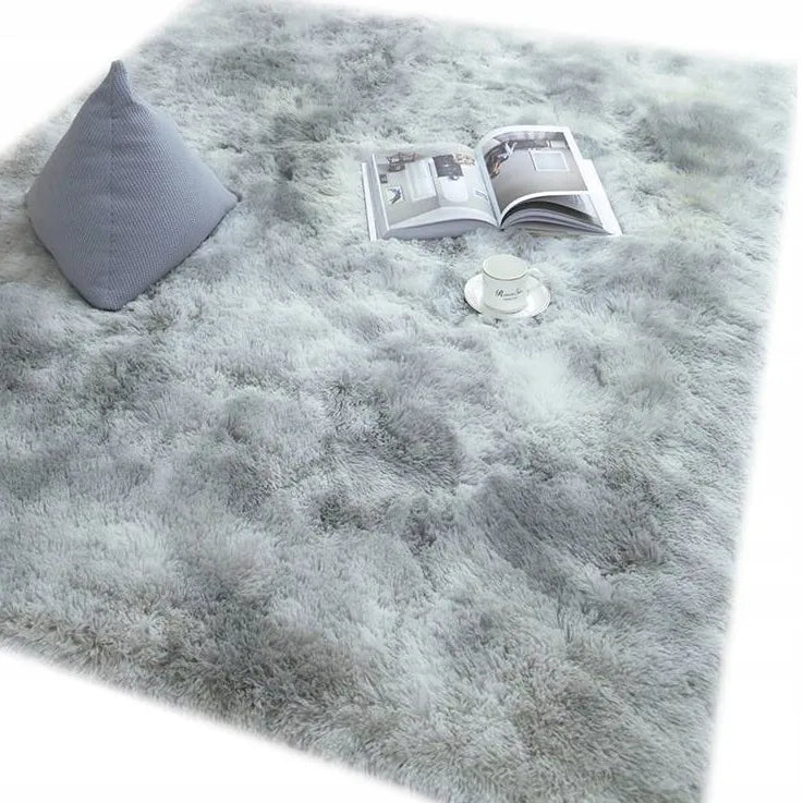 ELSIMONE CARPET Shaggy kilimas 120x170 cm, minkštas, pūkuotas, pilkas, modernus