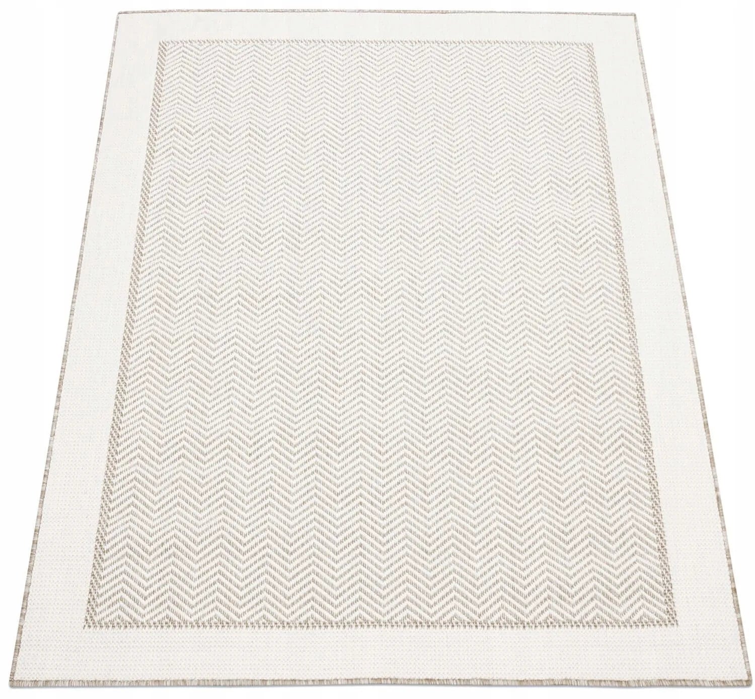Eureka Home dvipusis lauko kilimas terasoms ir balkonams, virvelinis kilimėlis 120x170 cm