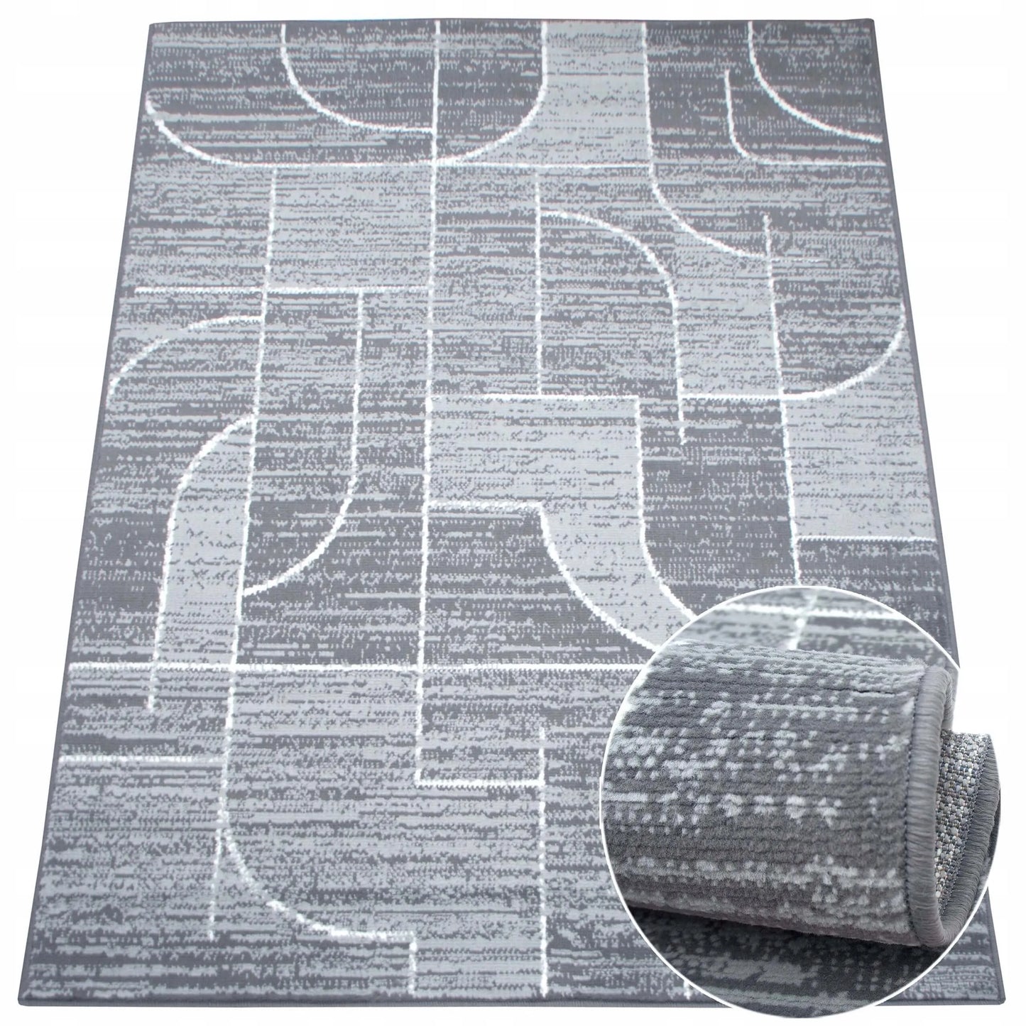 Eureka Home kilimas svetainei ir virtuvei 100x150 cm - modernus, madingas, loft stiliaus