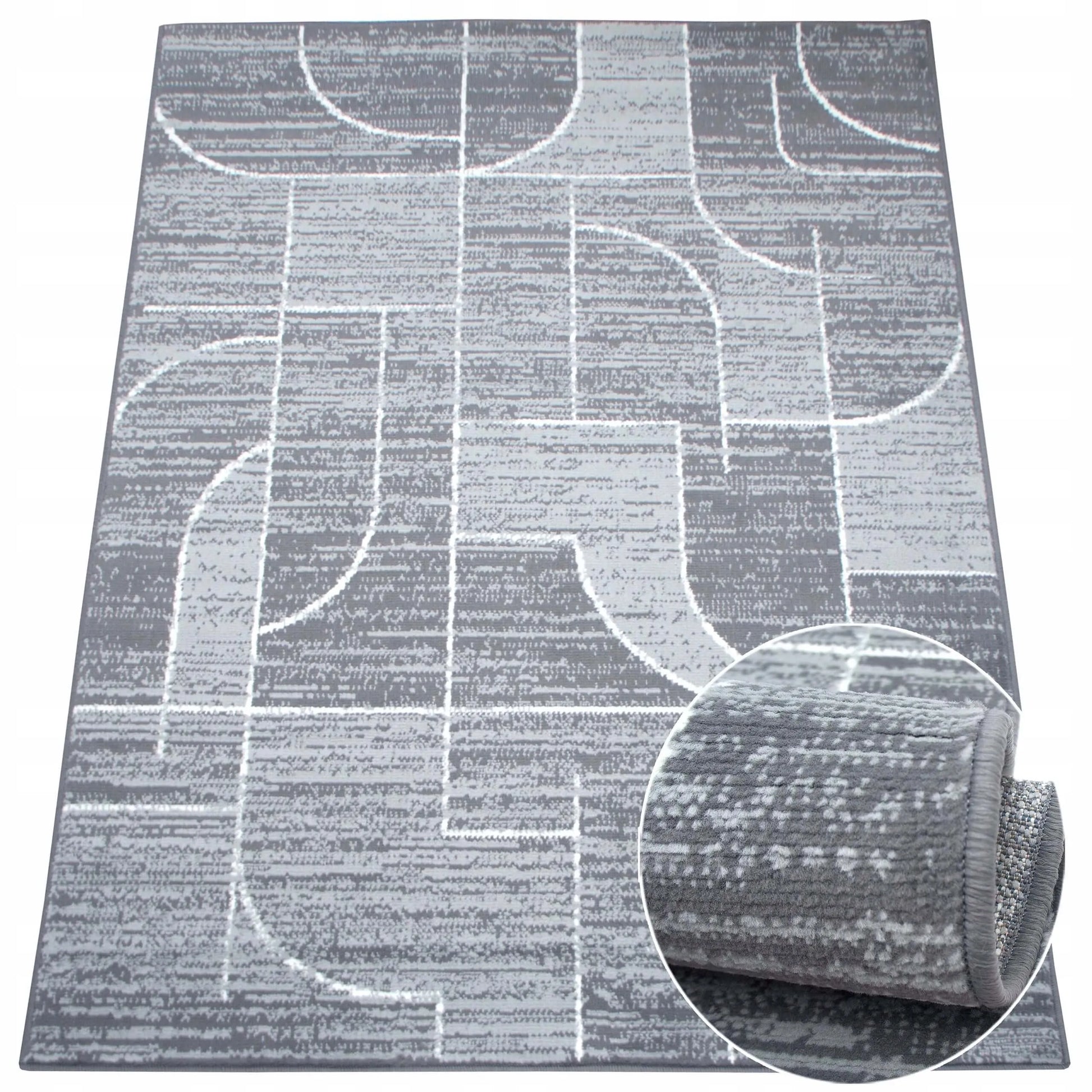 Eureka Home kilimas svetainei ir virtuvei 100x150 cm - modernus, madingas, loft stiliaus
