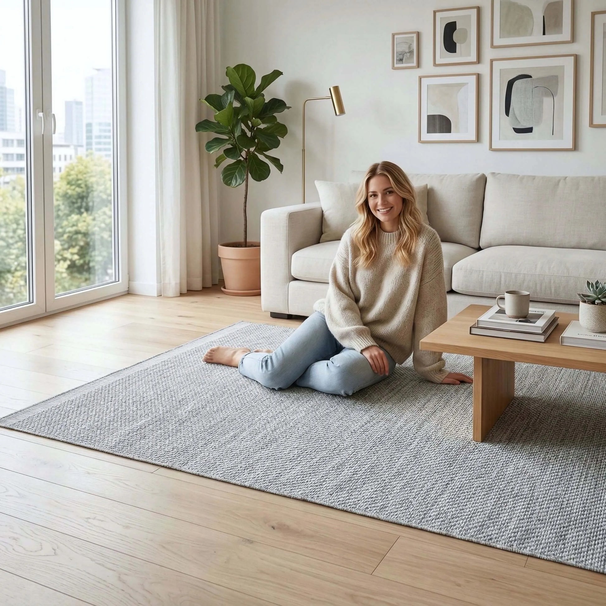 Eureka Home lauko kilimas 60x110, vandeniui atsparus, terasai ir balkonui