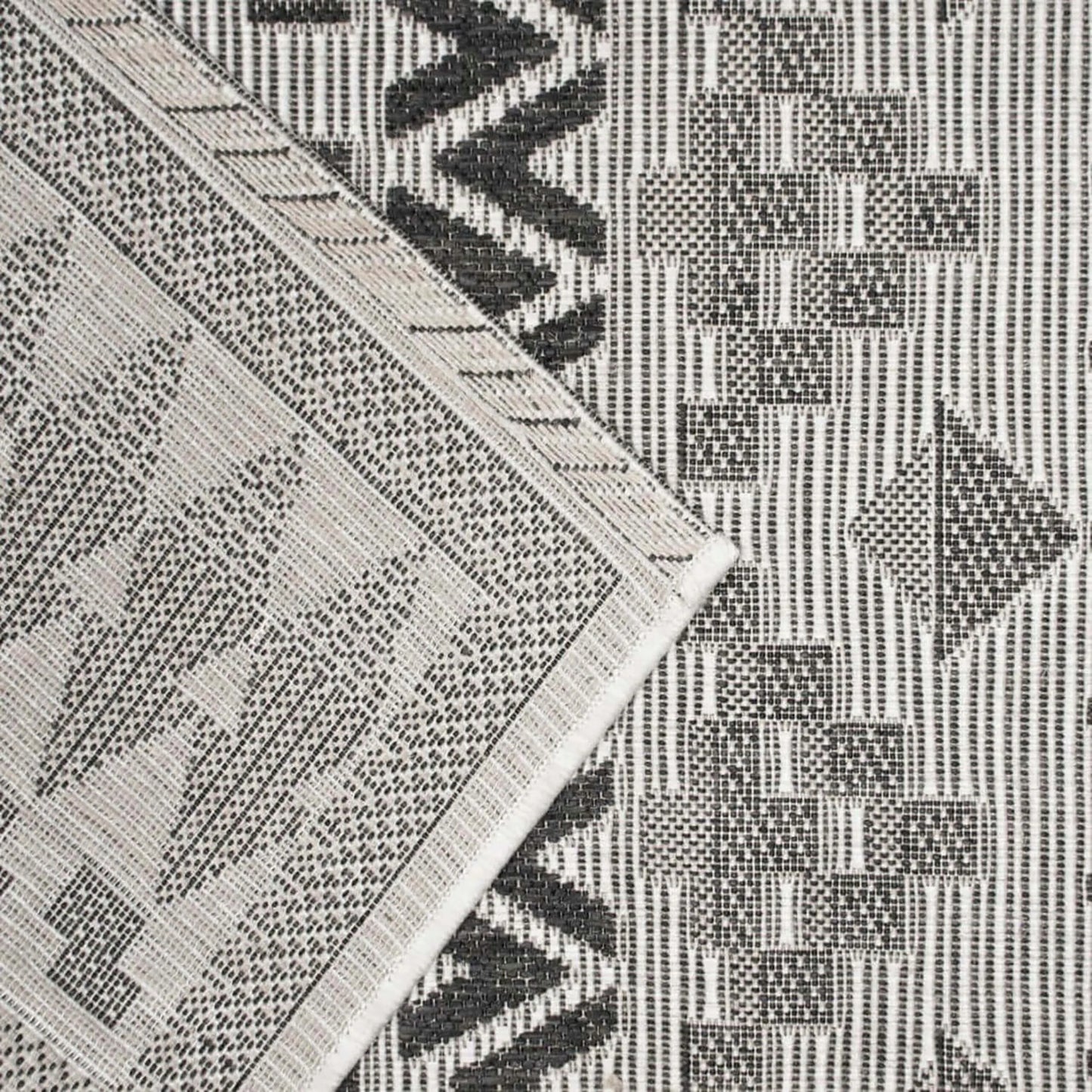 Eureka Home lauko kilimas terasai 60x100 pilkas vandeniui atsparus kilimėlis