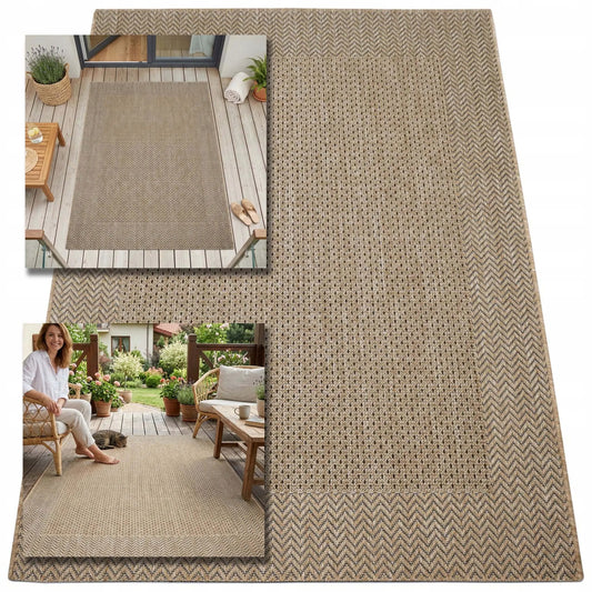 Eureka Home lauko kilimas terasai 60x100 – vandeniui atsparus, modernus, universalus