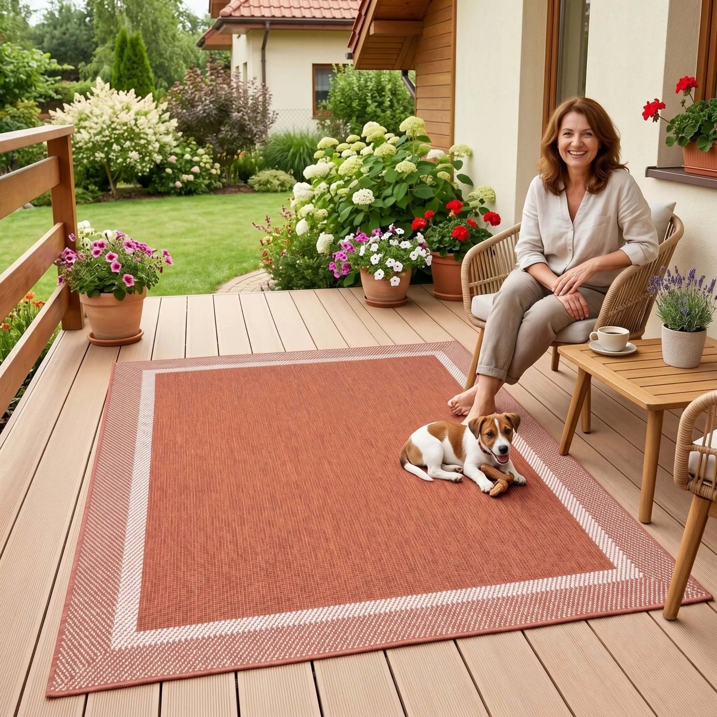 Eureka Home lauko kilimas terasai 60x110 cm, vandeniui atsparus kilimėlis
