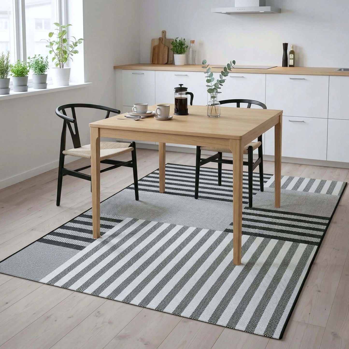 Eureka Home lauko terasos kilimas 60x100, vandeniui atsparus kilimėlis balkonui