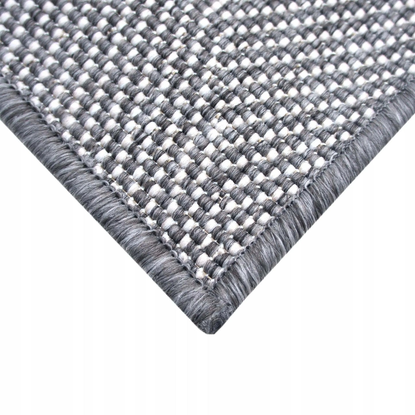 Eureka Home Lygiaustas Lauko Kilimas 60x110 cm, Atsparus Vandeniui, Pilkas