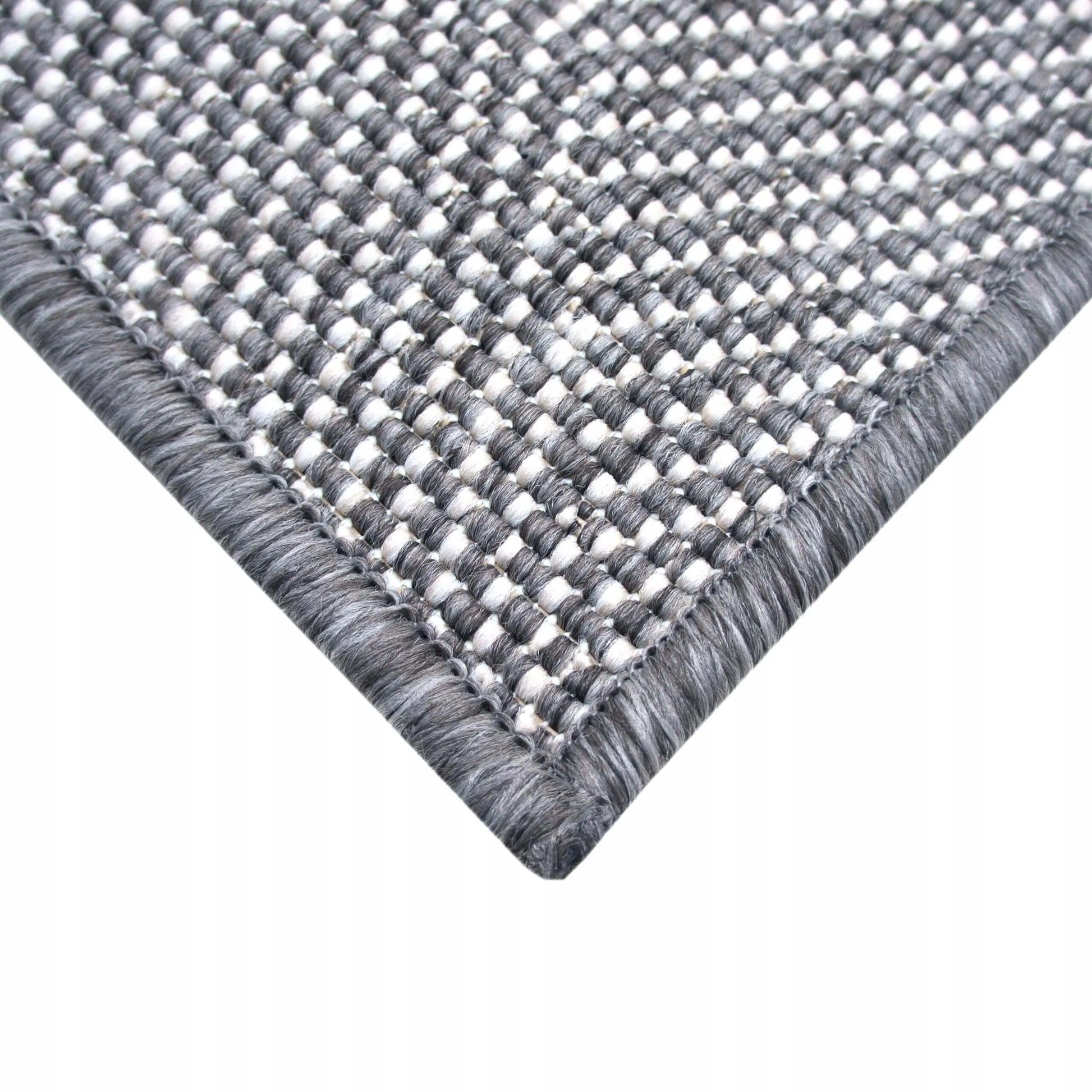 Eureka Home Lygiaustas Lauko Kilimas 60x110 cm, Atsparus Vandeniui, Pilkas