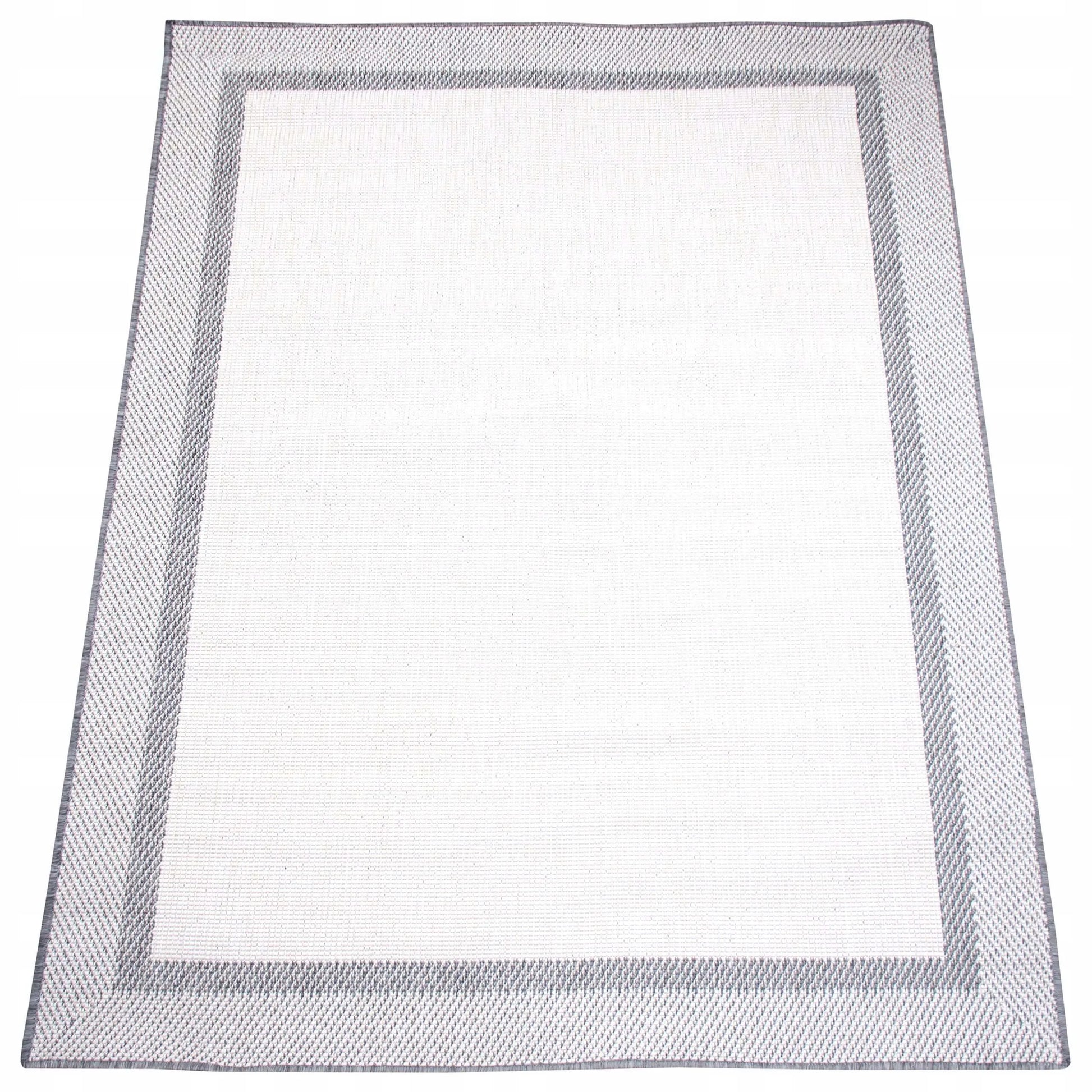 Eureka Home Lygiaustas Lauko Kilimas 60x110 cm, Atsparus Vandeniui, Pilkas