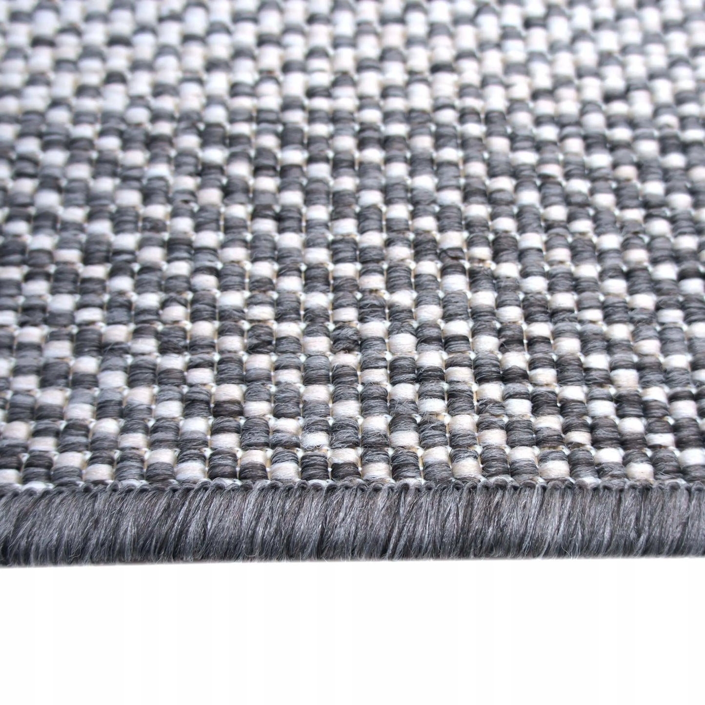 Eureka Home Lygiaustas Lauko Kilimas 60x110 cm, Atsparus Vandeniui, Pilkas