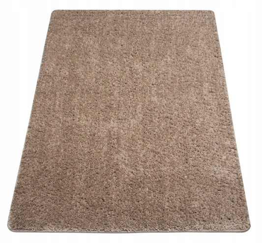 Eureka Home SHAGGY pūkuotas kilimas svetainei ir miegamajam, minkštas, rudas, 60x100 cm