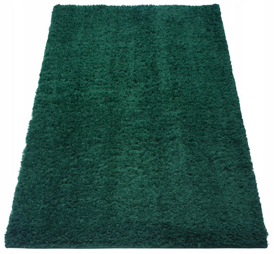 Eureka Home Shaggy pūkuotas kilimas svetainei ir miegamajam, minkštas, žalias, 60x100 cm