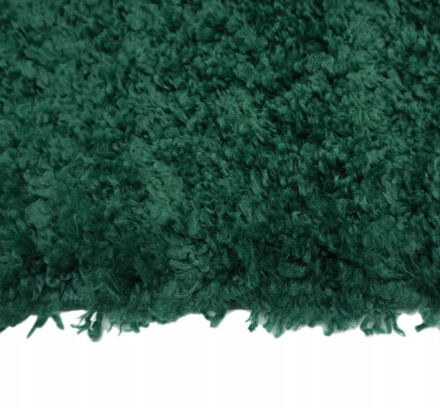Eureka Home Shaggy pūkuotas kilimas svetainei ir miegamajam, minkštas, žalias, 60x100 cm