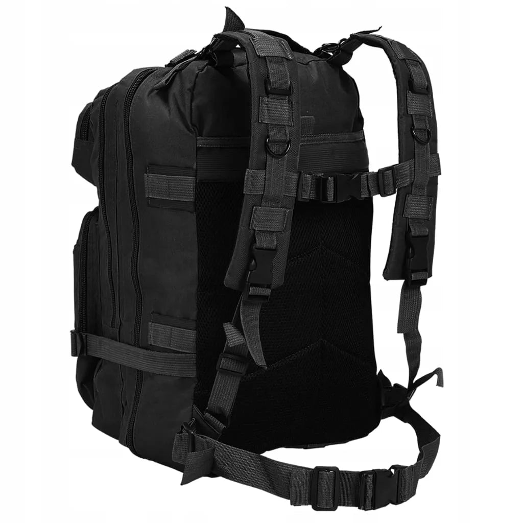 Evakuacinė kuprinė GOPACK 40L, taktinė, karinė, be įrangos, juoda