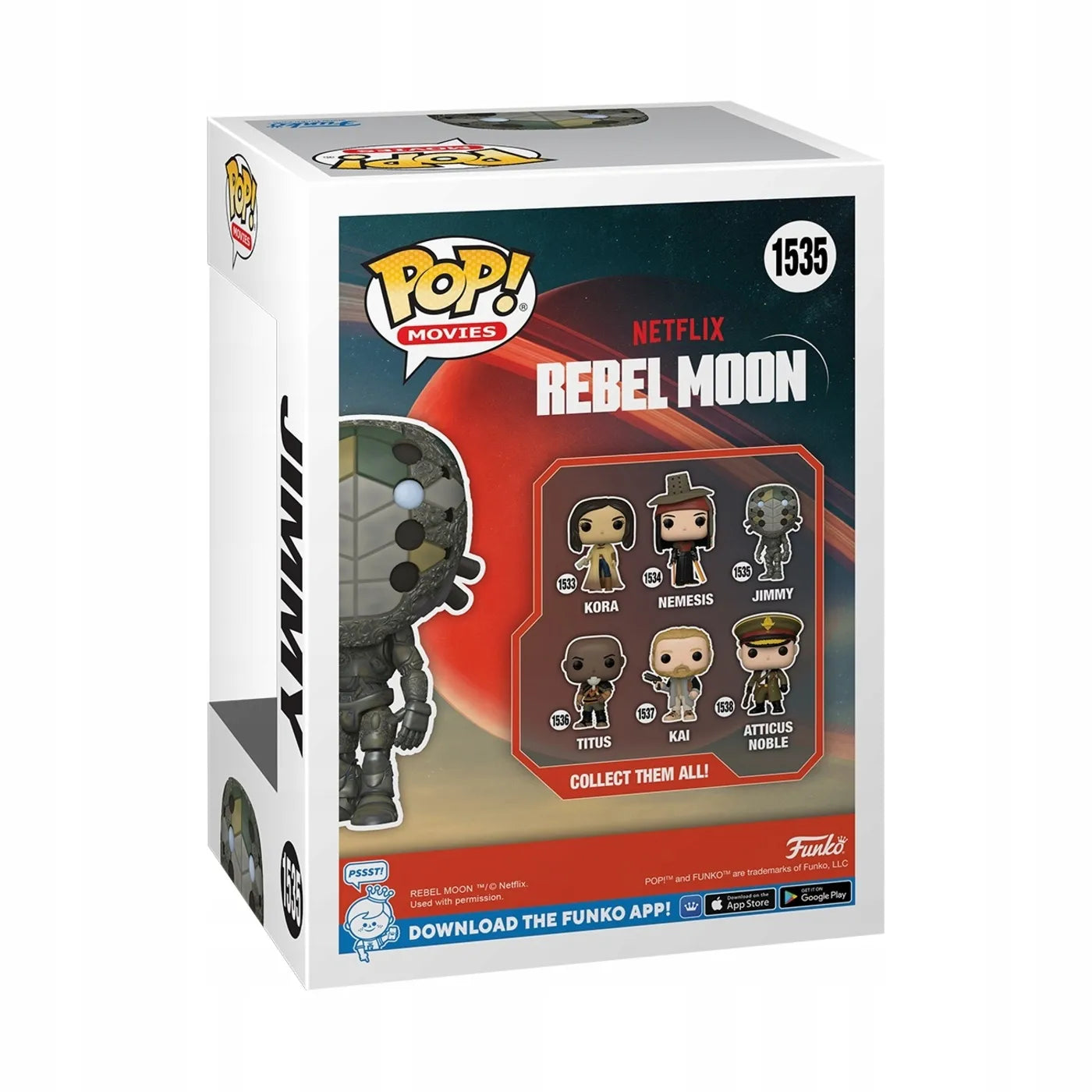Figūrėlė Funko POP! Netflix Rebel Moon Jimmy 1535