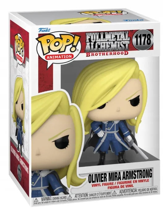 Figūrėlė Funko Pop! Olivier Mira Armstrong 1178 Fullmetal Alchemist