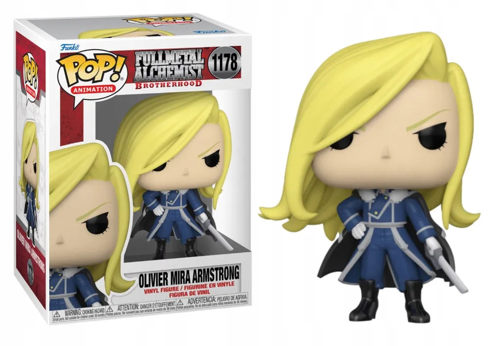 Figūrėlė Funko Pop! Olivier Mira Armstrong 1178 Fullmetal Alchemist