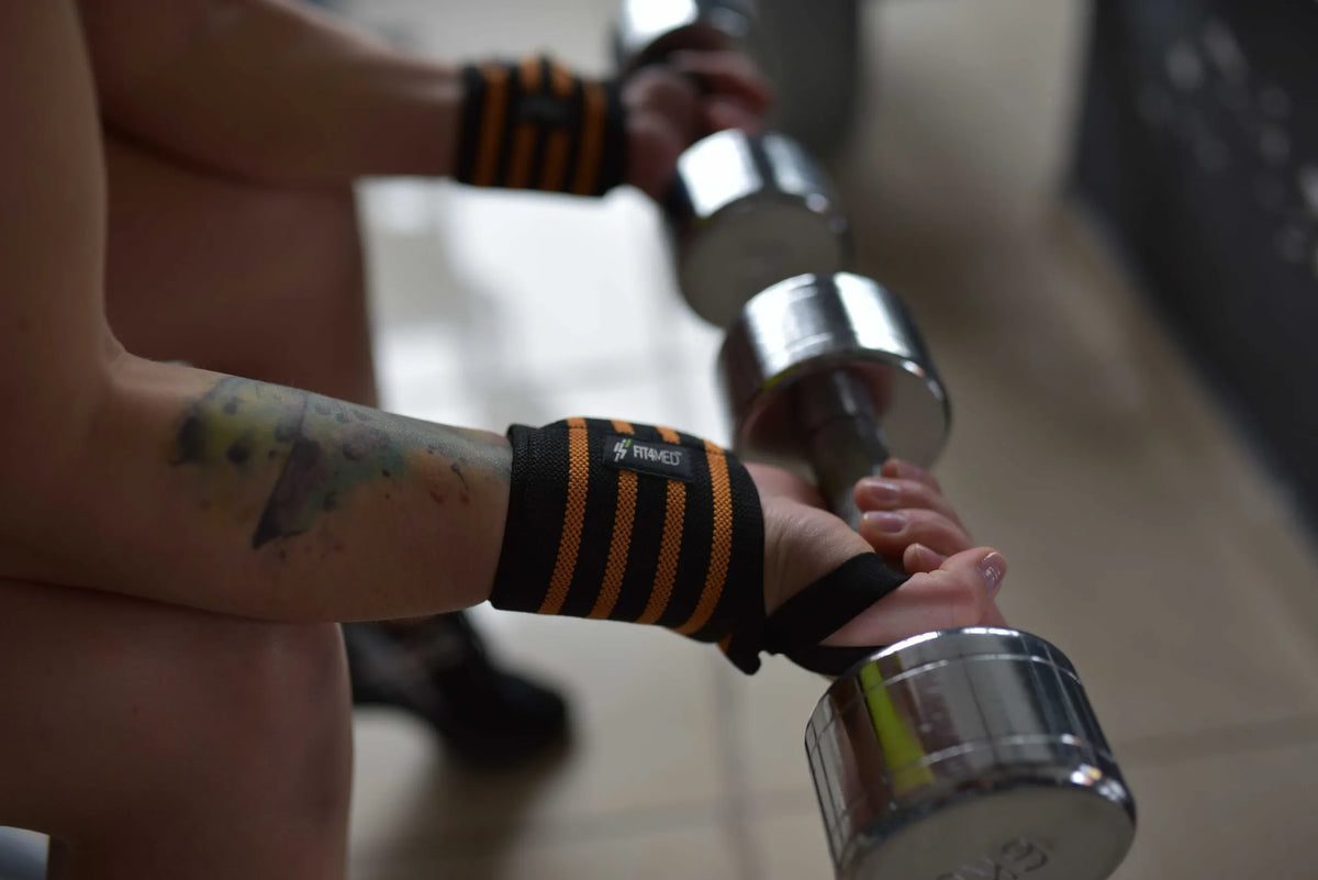 Fit4Med elastiniai riešų stabilizatoriai, 2 vnt.