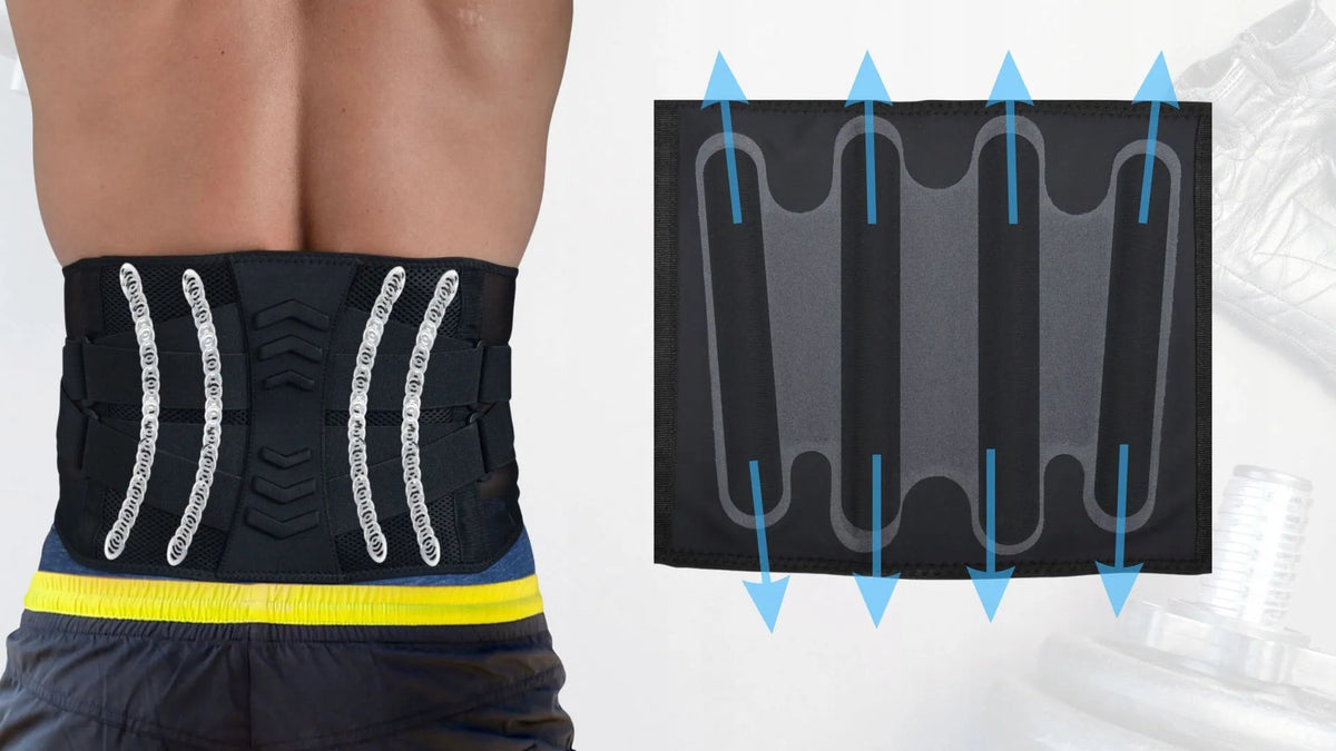 Fit4Med juosmeninės dalies stabilizavimo diržas, korsetas nugarai