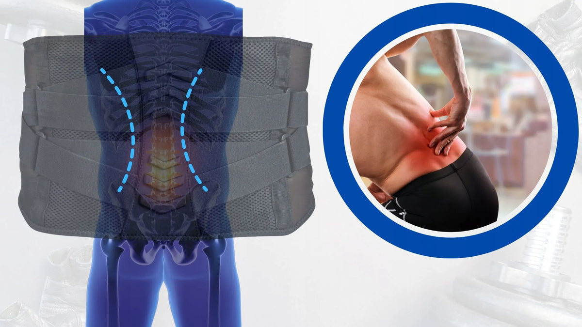 Fit4Med juosmeninės dalies stabilizavimo diržas, korsetas nugarai