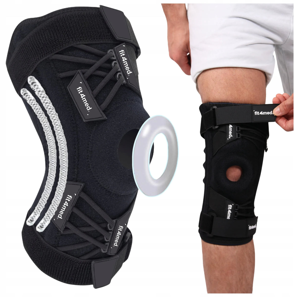 Fit4Med kelio įtvaras, girnelės stabilizatorius, sąnario atpalaidavimas, XL