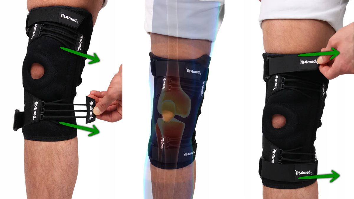 Fit4Med kelio įtvaras, girnelės stabilizatorius, sąnario atpalaidavimas, XL