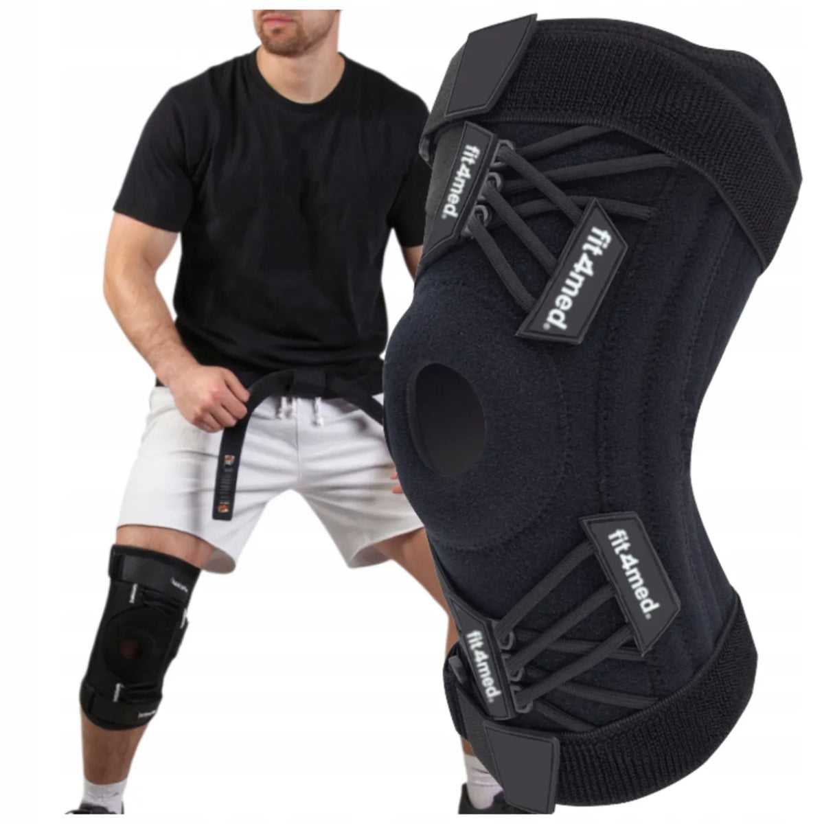 Fit4Med kelio įtvaras, girnelės stabilizatorius, sąnario atpalaidavimas, XL